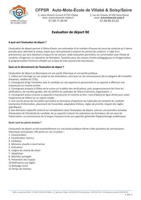 Horaires d'ouverture Évry